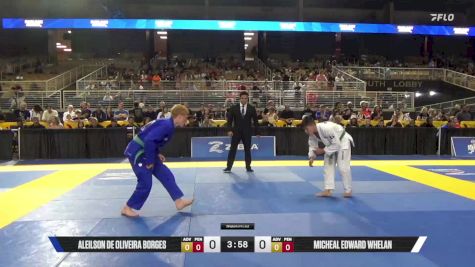 Micheal Edward Whelan vs Aleilson De Oliveira Borges 2025 Pan Kids Jiu-Jitsu IBJJF Championship