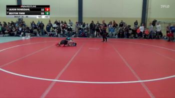 85 lbs Cons. Round 1 - Jaxon Romsdahl, St. James Cyclones vs Bexton Timm, Unattached