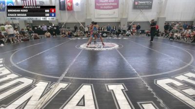 175 lbs Brendan Kero, Michigan Red vs Chace Meggs, Louisiana