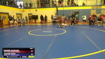 67 lbs 5th Place Match - Kopper Goad, Dodge City Training Center vs Kooper Nondorf, Next Level Training Academy