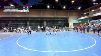 215 lbs 7th Place Match - Maddox Sedlacek, White Pine vs Aurelio Castro, Central
