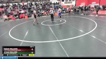 190 lbs Cons. Round 2 - Isaiah Williams, Frankfort (LINCOLN-WAY EAST) vs Ethan Ballard, Rockton (Hononegah)