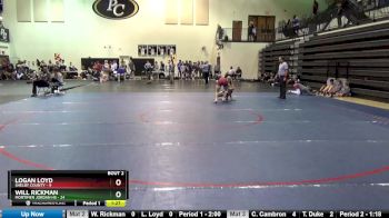 145 lbs Round 1 (8 Team) - Will Rickman, Mortimer Jordan HS vs Logan Loyd, Shelby County