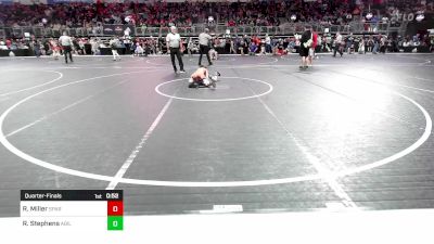 58.4-63.1 lbs Quarterfinal - Raenyn Miller, Sparta Junior Bulldogs vs River Stephens, Abilene Kids