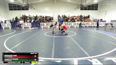 138 lbs Champ. Round 2 - Spencer Ohr, Westminster vs Marcus Stamp, Bakersfield