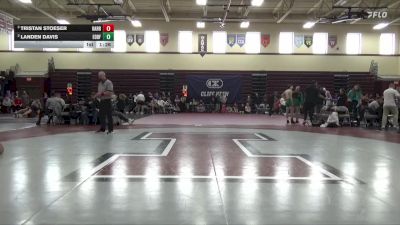 144 lbs Semifinal - Tristan Stoeser, Harrisburg vs Landen Davis, Eddyville-Blakesburg-Fremont