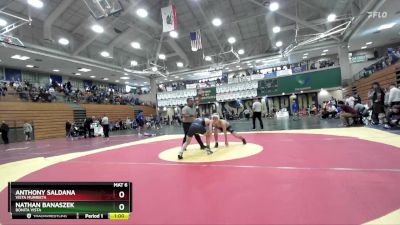 138 lbs Cons. Round 5 - Anthony Saldana, Vista Murrieta vs Nathan Banaszek, Bonita Vista