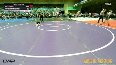 95 lbs Consi Of 16 #1 - JAXX LOPEZ, Monster Garage vs Khasen Srimoukda, Idaho Gold