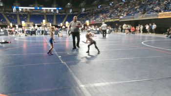 45 lbs Consy 6 - Elliana Zimmerman, Highlands vs Rylee Wells, Keystone