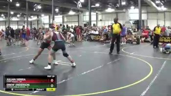 125 lbs Round 4 (6 Team) - Julian Sierra, Steel Valley vs Drew Anderson, Untouchables White