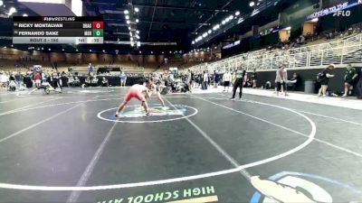 150 lbs Cons. Round 2 - Fernando Sanz, Miami Southridge Hs vs Ricky Montalvan, Doral Academy