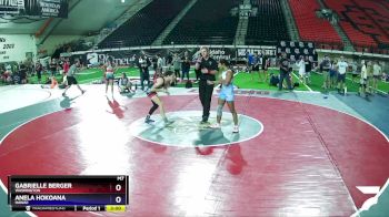 115 lbs Champ. Round 1 - Gabrielle Berger, Washington vs Anela Hokoana, Hawaii