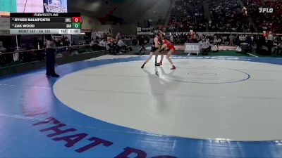 5A 120 lbs Quarterfinal - Zak Wood, Sandpoint vs Ryker Balmforth, Shelley