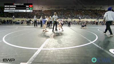 85 lbs Consi Of 8 #2 - Bryce Skidgel, Pawnee Wrestling Club vs Wyatt Austin, Sperry Wrestling Club