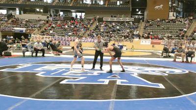 150 lbs Cons. Round 2 - Donovan Rogers, Caldwell County vs Juan Ramirez, Scott County