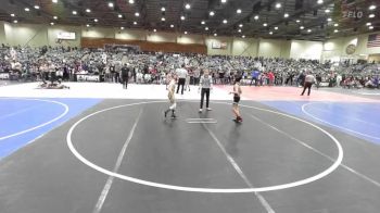 72 lbs Rr Rnd 1 - Sebastian Gutierrez, Redwave Wrestling vs Daniel Taylor, Run To Danger