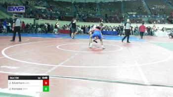 120 lbs Consi Of 32 #2 - Jesse Silverhorn, Central Middle School vs Joey Kompaa, Westmoore Wresting