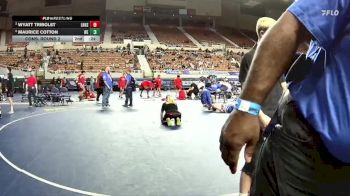 157-D3 Champ. Round 1 - Jacob West, Lee Williams High School vs Dennis Bernt, Poston Butte High School