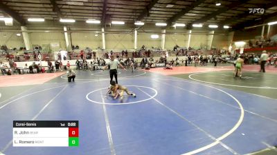 54 lbs Consolation - Ryu John, Bear WC vs Landon Romero, Monte Vista Takedown Club