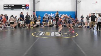 76 kg Consi Of 4 - Bryce Snyder, PA West Yellow - W vs Juliet Alt, PA West Black - W