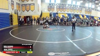 106 lbs Finals (8 Team) - Ben Norris, Jensen Beach vs Reid Yakes, Zephyrhills Christian