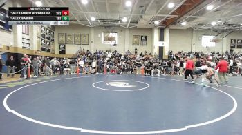 126 lbs Quarterfinal - Alexander Rodriguez, Springfield International Charter School vs Alex Sabino, Triton