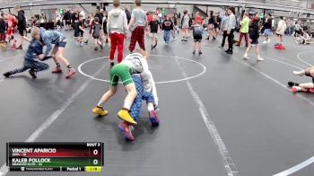 84 lbs Round 1 (6 Team) - Kaleb Pollock, Brawler Elite vs Vincent Aparicio, SEPA