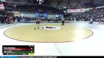 Quarterfinal - Ella Moa, Mount Baker (Girls) vs Mya Herrera, Cascade (Leavenworth) (Girls)