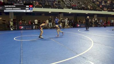 74 lbs Cons. Rd Of 16 - Sawyer Ryks, Berge Elite Wrestling Academy vs Andrew O'Donnell, Mat Demon Wrestling Club