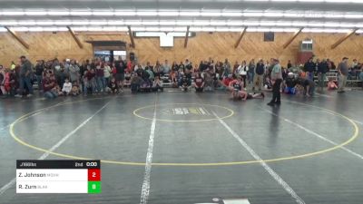 Quarterfinal - Zane Johnson, Mohnton vs Rocco Zurn, Blakely