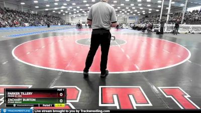 157 lbs Semifinal - Zachary Burton, Stone Bridge vs Parker Tillery, Frank W. Cox