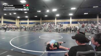 101 lbs Consi Of 16 #1 - Cali Gilliard, Southwest Stallions Wrestling vs Olive Martinez, Paw