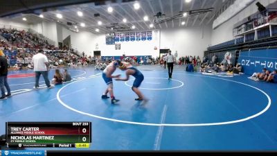 160 lbs Cons. Round 2 - Nicholas Martinez, CY Middle School vs Trey Carter, Alliance Middle School