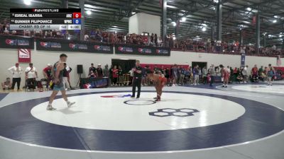 79 kg Champ. Rd Of 16 - Isreal Ibarra, Arizona vs Gunner Filipowicz, West Point Wrestling Club