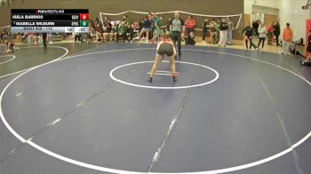 110 lbs Cons. Round 3 - Isela Barrios, Beaverton vs Isabella Wilburn, Sprague