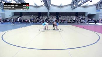 134-H lbs Consi Of 4 - Matthew Mercado, NYMA vs Hudson Platt, Colonia