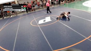 120-133 lbs Champ. Round 1 - Antonio Hill, Mcclure North vs Aiden Munoz, Breedsville Bombers