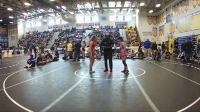130 lbs Cons. Round 1 - Patricia Fragoso, Eagle Empire vs Emily Myers, Coastline Wrestling Academy