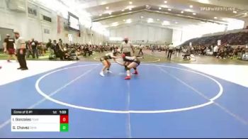 130 lbs Consi Of 8 #1 - Isabella Marie Gonzales, Fearless vs Gabriela Chavez, Royal Regime