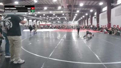 72 lbs Round 1 (8 Team) - John Cambra, Mat Assassins Gray vs Gunnar Landis, Parabellum MS