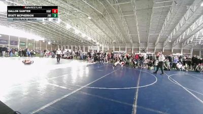40 lbs 5th Place Match - Ryatt Mcpherson, JWC vs Dallon Sawyer, Southwest Wolverines Wrestling