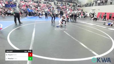 61-64 lbs Quarterfinal - Dexter Yount, Prairie Grove Youth Wrestling vs Lucas Meeker, Collinsville Cardinal Youth Wrestling