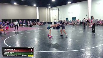 132 lbs Round 2 (16 Team) - Logan Topp, Nebraska Green Machine (Dev B) vs Caleb Pierce, Camden Outsiders The Socs