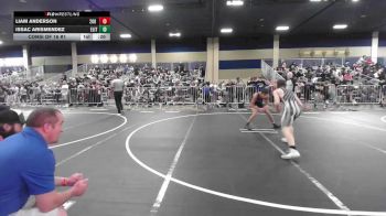123 lbs Consi Of 16 #1 - Liam Anderson, 208 Spartans vs Issac Arismendez, Elite Force WC