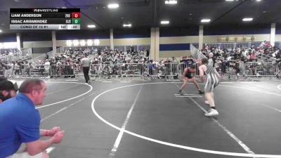 123 lbs Consi Of 16 #1 - Liam Anderson, 208 Spartans vs Issac Arismendez, Elite Force WC