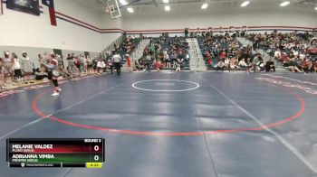 100 lbs Round 3 - Melanie Valdez, Plano (Girls) vs Adrianna Vimba, Prosper (Girls)