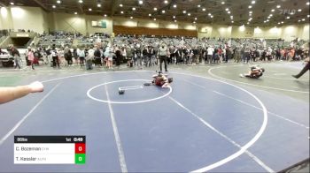 86 lbs Semifinal - Cole Bozeman, Cyw vs Trent Kessler, Alpha Dawg