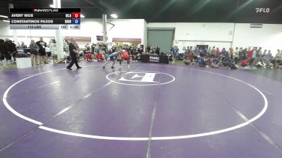 110 lbs Avery Rios, Oklahoma Red vs Constantinos Paxos, Ohio Gray