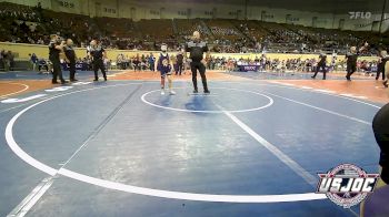 66 lbs Quarterfinal - Hudson Burdick, Perry Wrestling Academy vs Jaxon Huffman, Team Tulsa Wrestling Club