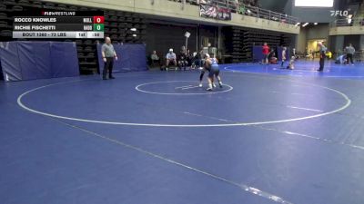 73 lbs Semifinal - Rocco Knowles, Mullica Hill vs Richie Fischetti, Haddonfield